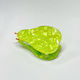 Hair Claw Pear Design Shiny Pearl