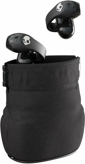 Skullcandy Push 720 Open Open Ear Bluetooth Handsfree Earphones with Sweat Resistance and Charging Case Black