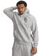 Graphic Sweatshirt with Hood Black
