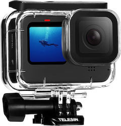 Husă Protectoare Impermeabilă Cameră Video Sport Compatibilă GoPro Hero 13 12 11 10 9 Neagră Policarbonat Transparent Husă Protectoare Impermeabilă Cameră Video Sport Compatibilă GoPro Hero 13 12 11 10 9 Neagră Policarbonat Transparent