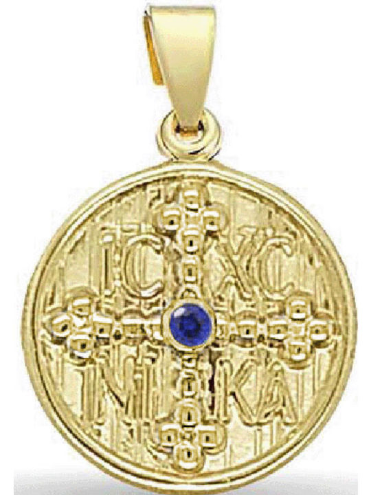 Kaloustian Pandantiv Talisman pentru copii Constantinato din Aur 9K PD11164