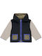 Kids Cardigan Fur with Hood Multicolored