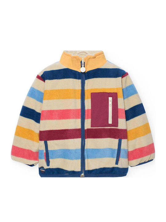 Kids Cardigan Fleece Multicolor