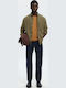 Men's Jeans Pants with Slim Fit Dark Blue
