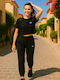 Damen Jogginghosen Schwarz
