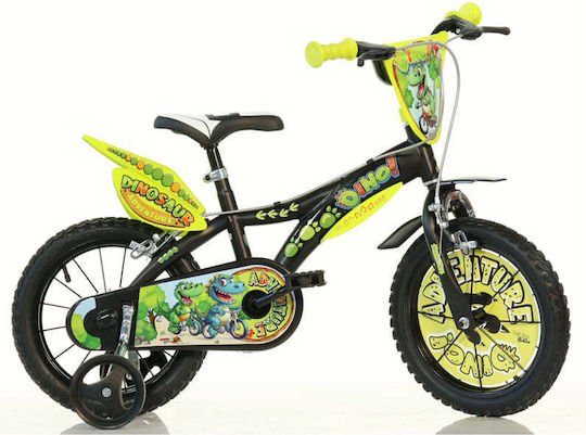 Dino Bikes Dino 16" Kids Bicycle BMX Yellow