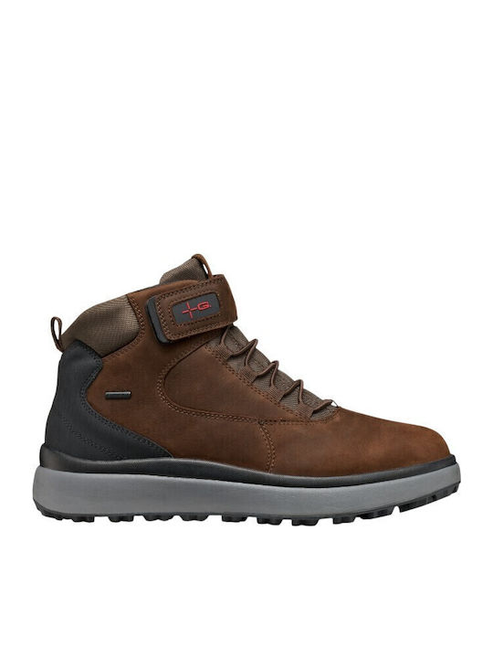 Geox U Granito + Grip B Abx C Brown Men's Boots