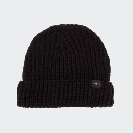 Beanie Unisex Beanie Knitted in Black color