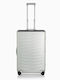 Porsche Design Roadster Large Travel Suitcase Aluminum Silver with 4 Wheels Height 78cm