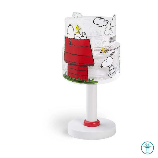 Ango Lumini LED Lampă portabilă pentru copii Transparent 15x15x30εκ.