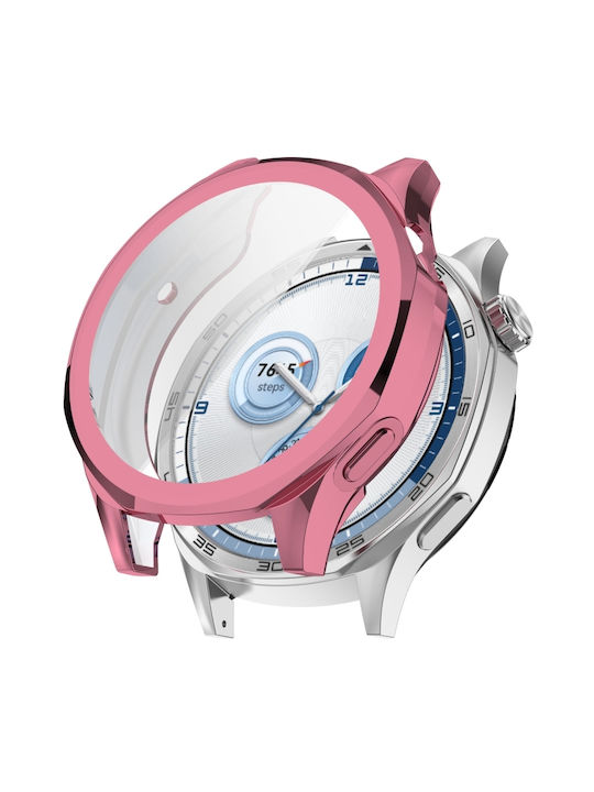 Watch Protection Silicone Case in Pink color for Huawei Watch GT 5 46mm
