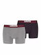 Herren Boxershorts Gray 2Packung