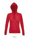Sol's Spencer Unisex Διαφημιστικό Φούτερ Μακρυμάνικο Red
