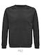 Sol's Space Men's Long Sleeve Promotional T-Shirt Charcoal Melange