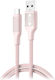 XO Nb265 USB 2.0 Cable USB-C male - USB-A 15W Ροζ 1m 249-0166-SN
