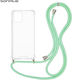 Silicone Case With Cord Sonique Armor Clear Mot...