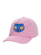 Koupakoupa Kids' Hat Jockey Fabric Huntrix Derpy The Blue Tiger Pink