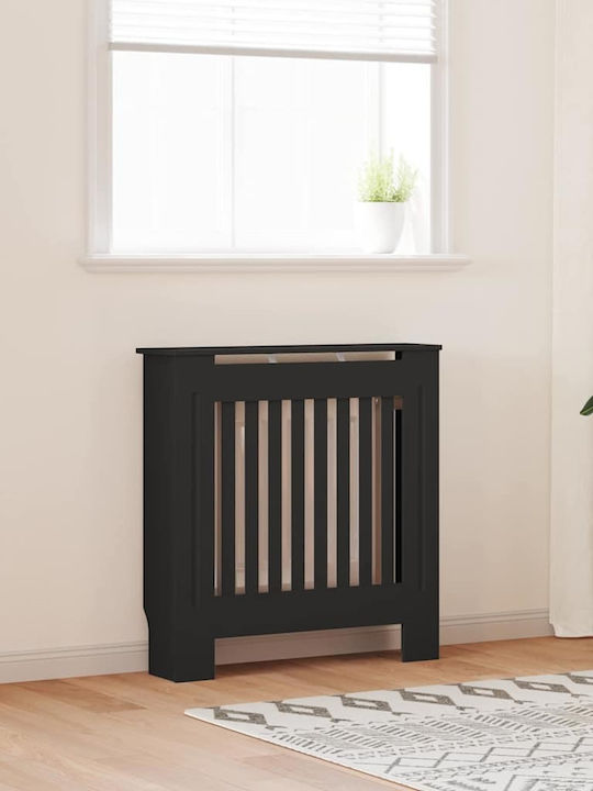Vidaxl Radiator Cover 2 Pcs Black 78 X 19 X 81....