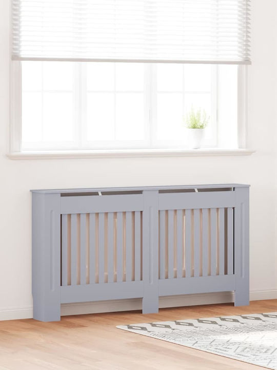 Vidaxl Bettgestell Schutzmatte 2 Stück Grau 152 x 19 x 81,5 cm