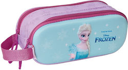 Safta Fabric Pencil Case Pink