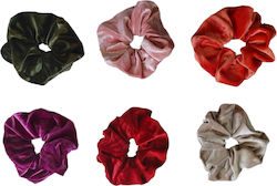 Ro Accessories Haargummis Samt Farben 06-0407