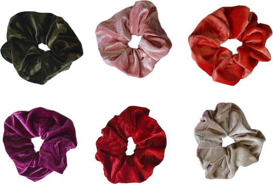 Ro Accessories Scrunchy Pentru Păr Catifea Culori 06-0407