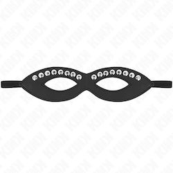 Kink Mască BDSM în Culoare Negru