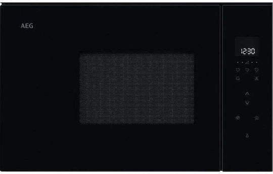 AEG Built-in Microwave Oven with Grill 17lt Black
