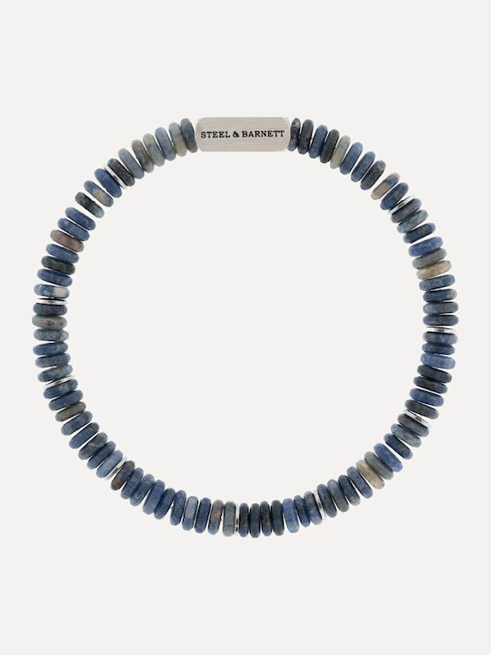 Steel & Barnett Ανδρικό Βραχιόλι από Ανοξείδωτο Ατσάλι