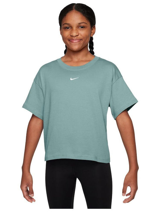 Nike Παιδικό T-shirt Πράσινο Sportswear