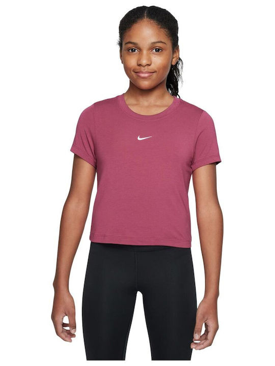 Nike Παιδικό T-shirt Ροζ Sportswear