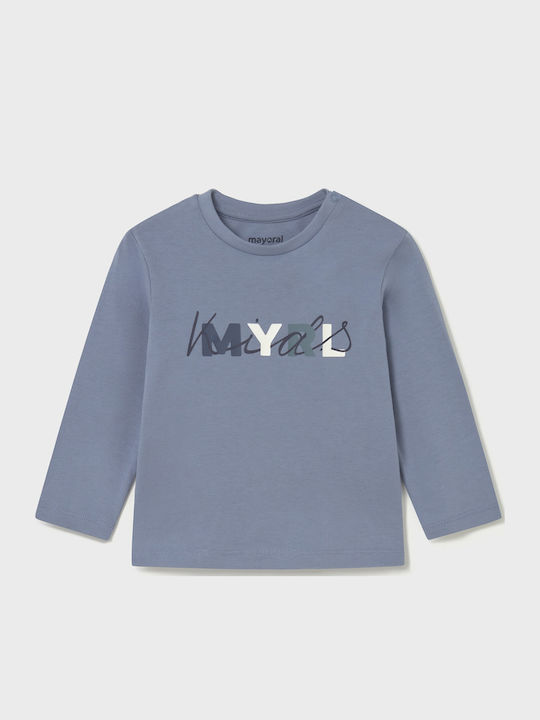 Mayoral Kids' Shirt Long Sleeve Iceberg Basic