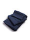 Dimcol Πετσέτα Χεριών Πενιέ 40x60εκ. Navy Blue Βάρους 500gr/m²