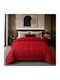 Astron Italy Bettbezug Großes Doppelbett 220x240cm Wine 90 GSMGsm