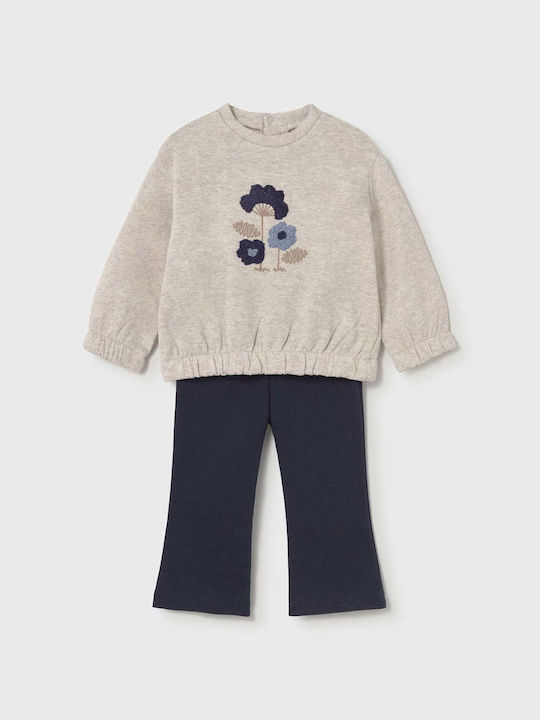 Mayoral Kinder-Set mit Leggings Winter 2Stück Blue
