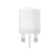 XO Încărcător Fără Cablu cu Port USB-A 18W Quick Charge 3.0 Albς (L157UK)
