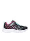 Jumpsters Kids Sneakers with Scratch Black