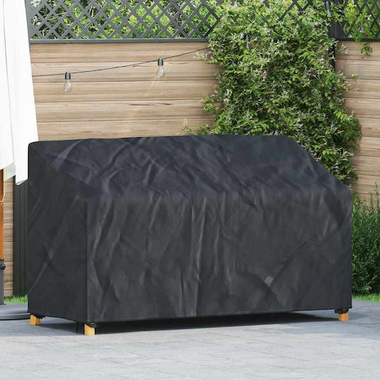 vidaXL Waterproof Couch Cover Black 165x70x65cm
