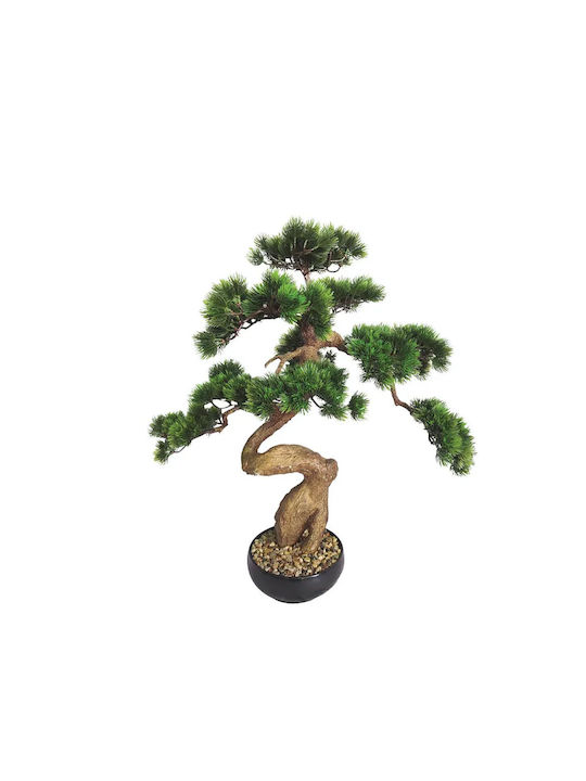 Arbore Artificial de Exterior Bonsai Microscop Green 68cm Marhome