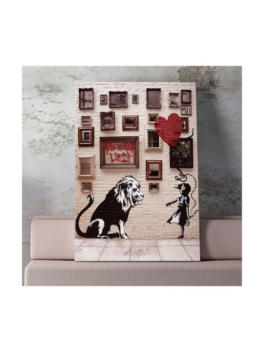 HomeMarkt Gobi Painting on Canvas 50x68cm