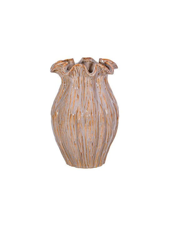 Fylliana Decorative Vase Fl3000 Gray 18x18x28cm