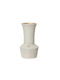 Kaemingk Vază Decorativă Ceramică Alb 16x30cm 1buc