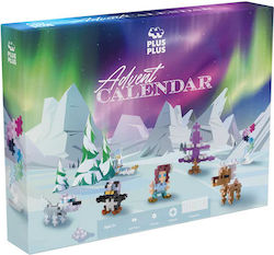Plus Plus Advent Calendar Santa Claus and Northern Lights Plus Plus Advent Calendar Santa Claus and Northern Lights