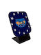 Koupakoupa Huntrix Derpy The Blue Tiger Tabletop Clock with Indicators Wooden Blue