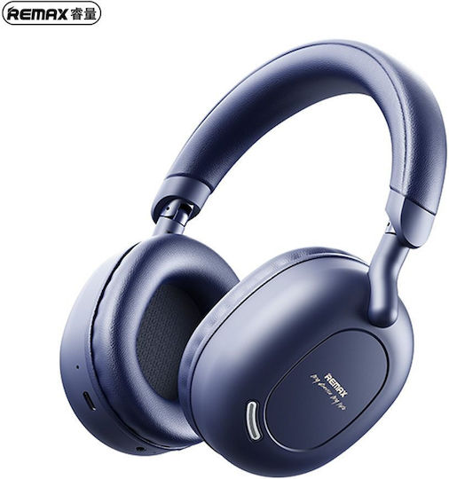 Remax RB-560HB Bluetooth Wireless Over Ear Headphones with 4 hours of Operation Blue