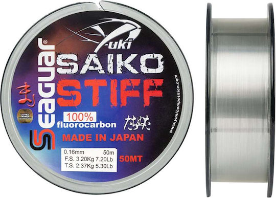 Fishing Line Yuki Seaguar Saiko Stiff 50m 0.26mm
