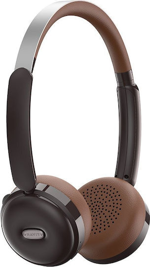Havit Kabellose Bluetooth Am Ohr Kopfhörer mit 60 Stunden Betriebszeit Braun