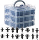 Set 620 Pieces Car Clips Upholstery Bumpers Plastic Organizer 5p-10125