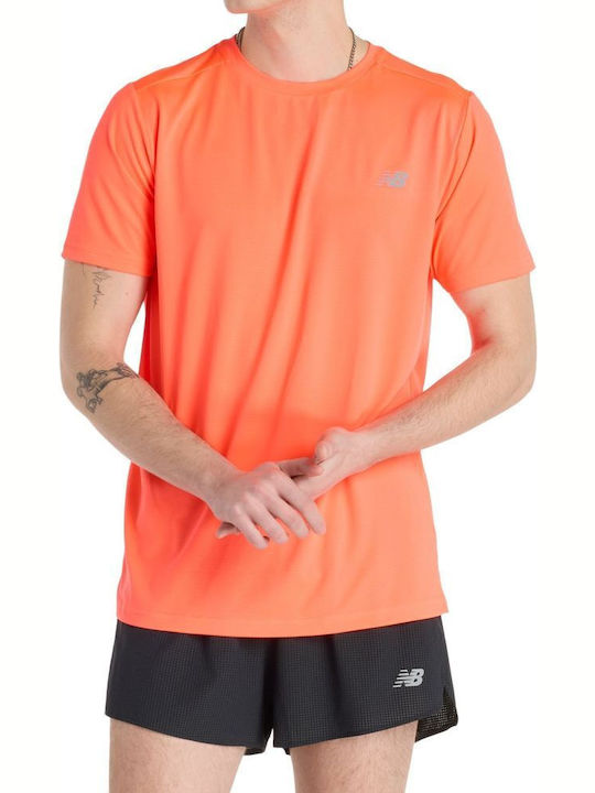 New Balance Tricou sport Orange