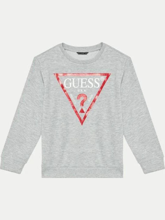 Guess Παιδική Μπλούζα Μακρυμάνικη Light Heather...
